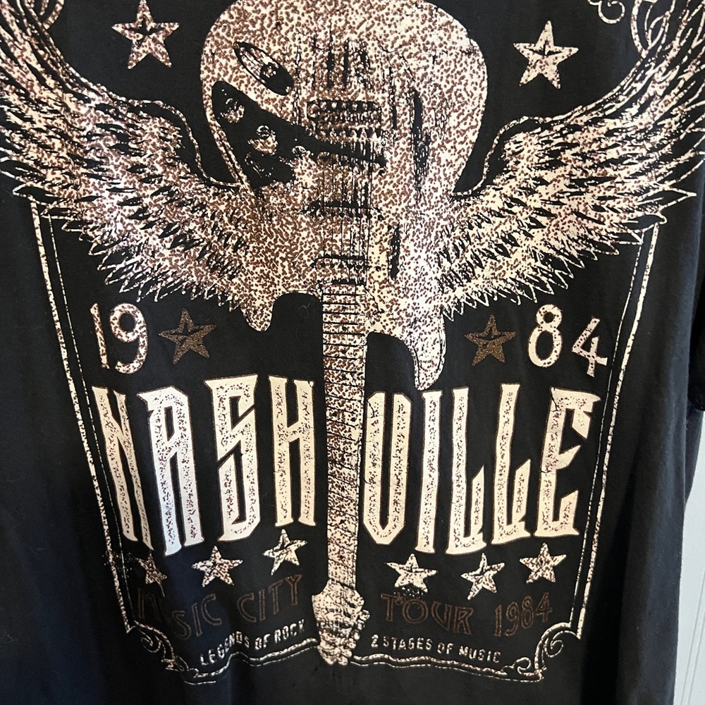 Altar'd State Black Graphic Tee - Picture 2 of 4